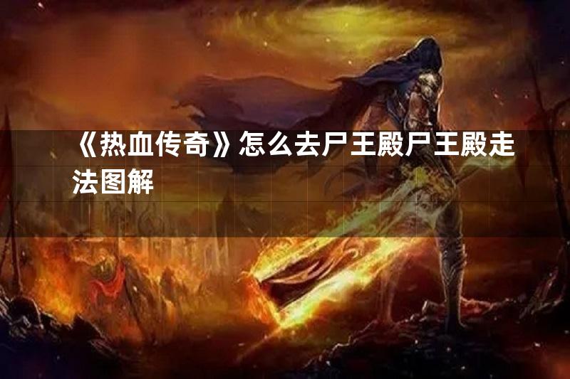 《热血传奇》怎么去尸王殿尸王殿走法图解