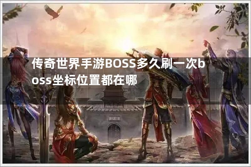 传奇世界手游BOSS多久刷一次boss坐标位置都在哪