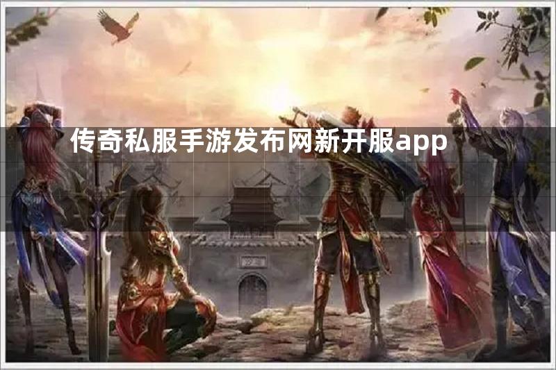 传奇私服手游发布网新开服app