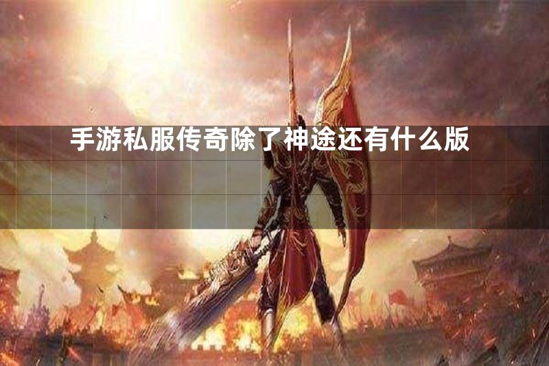 手游私服传奇除了神途还有什么版